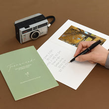 Load image into Gallery viewer, Monolike Paper Frame Photo Card Soft, Olive 5P SET - 4x6 Inch Picture Frame Note Card, Greeting cards, Assorted Happy Birthday, Thank you, Gift