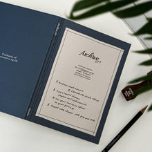 Load image into Gallery viewer, Monolike B6 Archive247 Diary 6 Month Planner, 04.Indie Blue - Academic Planner, Weekly & Monthly Planner, Scheduler, Undated Planner, 128x182mm