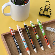 Load image into Gallery viewer, Monolike Olly Molly 0.38mm Gel Pens 5Pcs - Black Ink, Fine Point Smooth Writing Pens, Office School Supplies