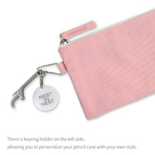 Load image into Gallery viewer, Monolike Archive 247 Flat Pen Case, Pink - Pencil Pouch, Portable Pencil Bag, Pencil Case, Office Pouch case, Pen case