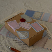 Load image into Gallery viewer, Monolike Big Wow Sticker Nostalgia Series.1 + Series.2 Set - Big Size Cute Stickers, Square Stickers