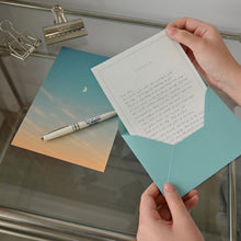 Load image into Gallery viewer, Monolike Moonlight Letter Paper and Envelopes Set - 8Type, 32 Letter Paper + 16 Envelopes
