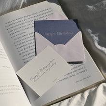 Load image into Gallery viewer, Monolike Day by Day Card, 108 Happy Birthday Classic - Mix 48 Mini Single cards, 24 envelopes Package