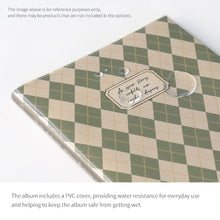 Load image into Gallery viewer, Monolike Archive247 Classic PVC Adhesive Photo Album, Blue check - Photo Album, Photo Book, Adhesive Album, Design Album
