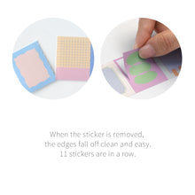 Load image into Gallery viewer, Monolike Wow Sticker Message & Label Series.1 + Series.2 Set - Mini Size Cute Stickers, Square Stickers