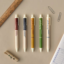 Load image into Gallery viewer, Monolike The Paragraph 0.38mm Gel Pens 5Pcs - Black Ink, Fine Point Smooth Writing Pens, Office School Supplies