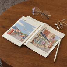 Load image into Gallery viewer, Monolike A5 Stitch Line Note Seoul 4P A SET - Academic Notebook, Line Notebook, 48page