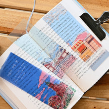 Load image into Gallery viewer, Monolike Seoul Fall + Winter Acrylic Bookmark 6P SET - Modern Book Accessory for Aesthetic Reading