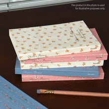 Load image into Gallery viewer, Monolike Olivia's Flowers Paperback Line Notebook - 03. Pink_Design note, Mini note, Simple note, Notebook, 192 Pages, 4.13x6.69
