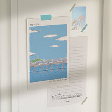 Load image into Gallery viewer, Monolike Seoul Letter Paper and Envelopes Set - 8Type, 32 Letter Paper + 16 Envelopes