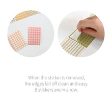 Load image into Gallery viewer, Monolike Big Wow Sticker Unmatched Friends Pattern Series.1 + Series.2 Set - Big Size Cute Stickers, Square Stickers