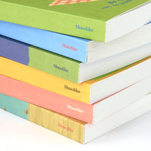 Load image into Gallery viewer, Monolike Unmatched Friends Paperback Line Notebook - 06. Watching movie_Design note, Mini note, Simple note, Notebook, 192 Pages, 4.13x6.69