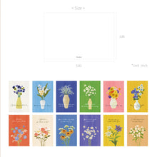 Load image into Gallery viewer, Monolike Olivia's Flower Ver.2 Single card - mix 12 pack