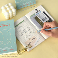 Load image into Gallery viewer, Monolike Archive Paperback Line Notebook - 02. Ivory_Design note, Mini note, Simple note, Notebook, 192 Pages, 4.13x6.69