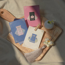 Load image into Gallery viewer, Monolike Day by Day Card, 103 Lucky Pouch - Mix 48 Mini Single cards, 24 envelopes Package