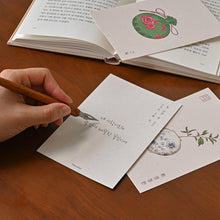 Load image into Gallery viewer, Monolike Minhwa Ivory Single Card - Mix 12 pack Postcards