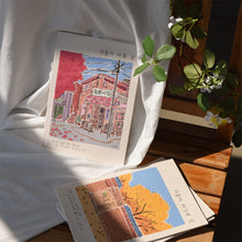 Load image into Gallery viewer, Monolike A5 Stitch Line Note Seoul 4P C SET - Academic Notebook, Line Notebook, 48page