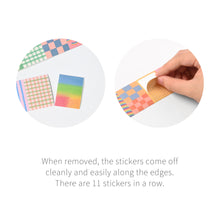 Load image into Gallery viewer, Monolike Wow Sticker Unmatched Friends Pattern Series.3 + Series.4 Set - Mini Size Cute Stickers, Square Stickers