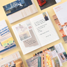 Load image into Gallery viewer, Monolike CAPTURE THE LIFE Paperback Line Notebook 3p B-SET_Art design note, Mini note, Line note, Notebook, 192 Pages, 4.13x6.69