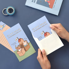 Load image into Gallery viewer, Monolike Happy and Lucky Littles Series.2 Mini Letter Paper and Envelopes Set - 8Type, 32 Letter Paper + 16 Envelopes