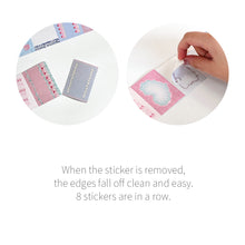 Load image into Gallery viewer, Monolike Big Wow Sticker Dear Sweet Series.1 + Series.2 Set - Big Size Cute Stickers, Square Stickers