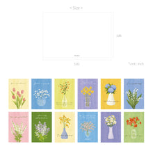 Load image into Gallery viewer, Monolike Olivia's Flower Ver.1 Single card - mix 12 pack