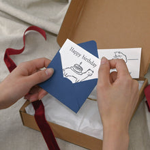 Load image into Gallery viewer, Monolike Message Funny birthday Card - Mix 40 Mini Postcards, 20 envelopes Package