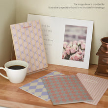 Load image into Gallery viewer, Monolike Paper Frame Photo Card Pattern, Cross 5P SET - 4x6 Inch Picture Frame Note Card, Greeting cards, Assorted Happy Birthday, Thank you