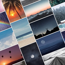 Load image into Gallery viewer, Monolike Serenity B Single card - mix 16 pack, greeting card, 3.9x5.8"