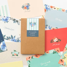 Load image into Gallery viewer, Monolike Secret Garden Single card - mix 12 pack, greeting card, 3.9x5.8"
