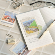 Load image into Gallery viewer, Monolike Day by Day Card, 101 Seoul Twelve Months - Mix 48 Mini Single cards, 24 envelopes Package