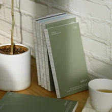 Load image into Gallery viewer, Monolike Archive 247 Solid PVC Handy Notebook, Khaki - Exposed Binding, PVC cover, Academic, Journal, Diary, 160pages