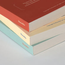 Load image into Gallery viewer, Monolike Archive Paperback Line Notebook - 02. Ivory_Design note, Mini note, Simple note, Notebook, 192 Pages, 4.13x6.69