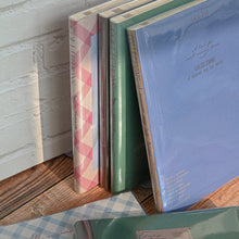 Load image into Gallery viewer, Monolike Nostalgia PVC Adhesive Photo Album, Pink check - Photo Album, Photo Book, Adhesive Album, Design Album