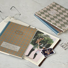 Load image into Gallery viewer, Monolike Archive247 Classic PVC Adhesive Photo Album, Blue check - Photo Album, Photo Book, Adhesive Album, Design Album