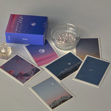 Load image into Gallery viewer, Monolike Day by Day Card, 105 Moon - Mix 48 Mini Single cards, 24 envelopes Package