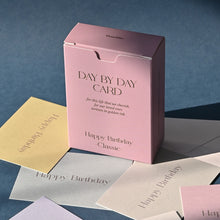 Load image into Gallery viewer, Monolike Day by Day Card, 108 Happy Birthday Classic - Mix 48 Mini Single cards, 24 envelopes Package