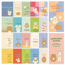 Load image into Gallery viewer, Monolike Bandal Bookmarks Unmatched Friends Solid Color + Pattern 120 Pieces