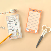 Load image into Gallery viewer, Monolike Memopad Happy and Lucky Petit Petit A SET - 4 Packs, 4 Different Designs, 80 Sheets Per Pad, Total 320 Sheets, Note pads, Writing pads, 80x148mm