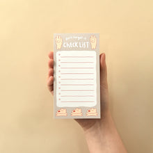 Load image into Gallery viewer, Monolike Memopad Happy and Lucky Petit Petit A SET - 4 Packs, 4 Different Designs, 80 Sheets Per Pad, Total 320 Sheets, Note pads, Writing pads, 80x148mm