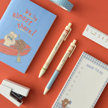 Load image into Gallery viewer, Monolike Unmatched Friends A SET 0.38mm Gel Pens 5Pcs - Black Ink, Fine Point Smooth Writing Pens, Office School Supplies