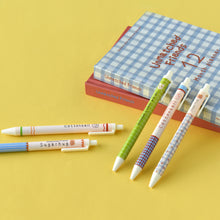 Load image into Gallery viewer, Monolike Unmatched Friends A SET 0.38mm Gel Pens 5Pcs - Black Ink, Fine Point Smooth Writing Pens, Office School Supplies