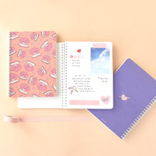 Load image into Gallery viewer, Monolike Fantastic A5 Line Spiral Notebook, Magical love - Hardcover 5.83 x 8.27inch 126 Page