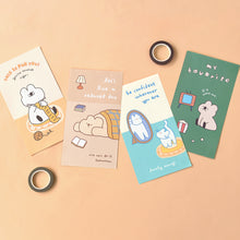 Load image into Gallery viewer, Monolike Story town Afternoon A Mini Letter Paper and Envelopes Set - 8Type, 32 Letter Paper + 16 Envelopes