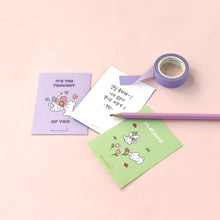 Load image into Gallery viewer, Monolike Day-by-day Card, Willy Kelly - Mix 36 Mini Postcards, 36 envelopes, 36 stickers Package