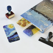 Load image into Gallery viewer, Monolike Art Collection Gogh Monet Hard Bookmark 6P SET