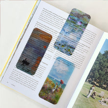 Load image into Gallery viewer, Monolike Art Collection Gogh Monet Hard Bookmark 6P SET