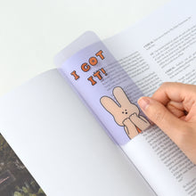 Load image into Gallery viewer, Monolike Happy and Lucky Hard Bookmark 6P SET