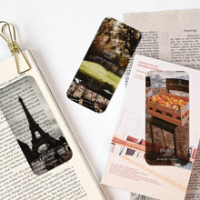 Load image into Gallery viewer, Monolike Capture the life London Paris Hard Bookmark 6P SET