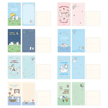 Load image into Gallery viewer, Monolike Willy Kelly Mini Letter Paper and Envelopes Set - 8Type, 32 Letter Paper + 16 Envelopes